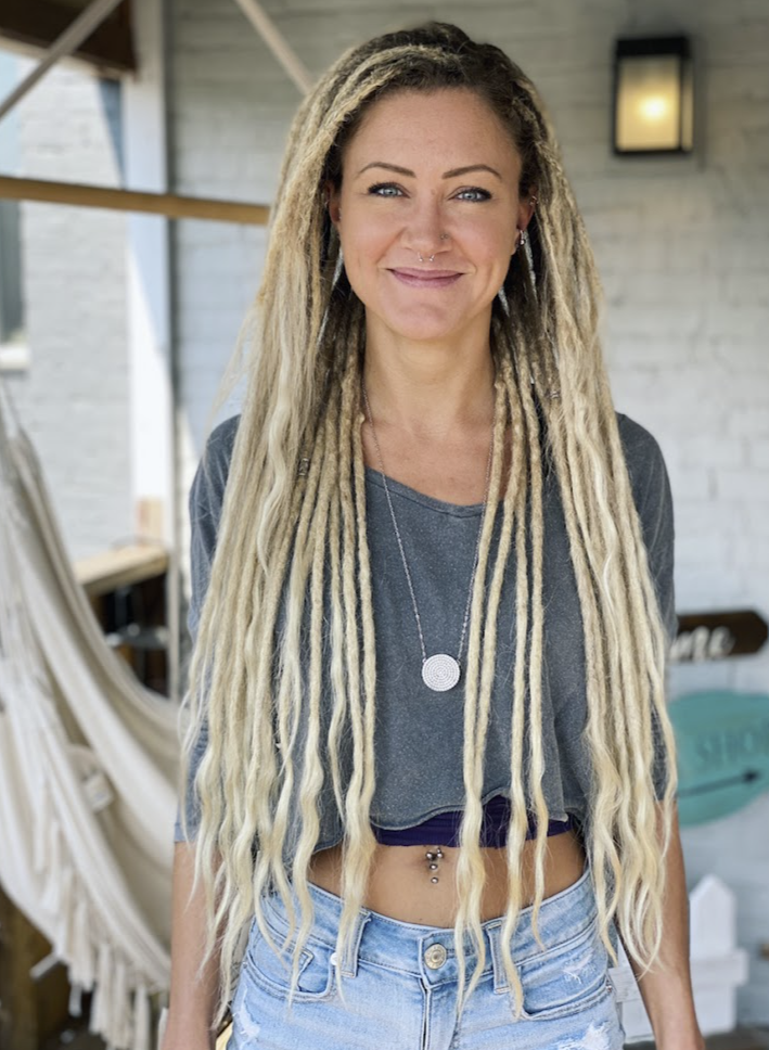 Client with natural locs